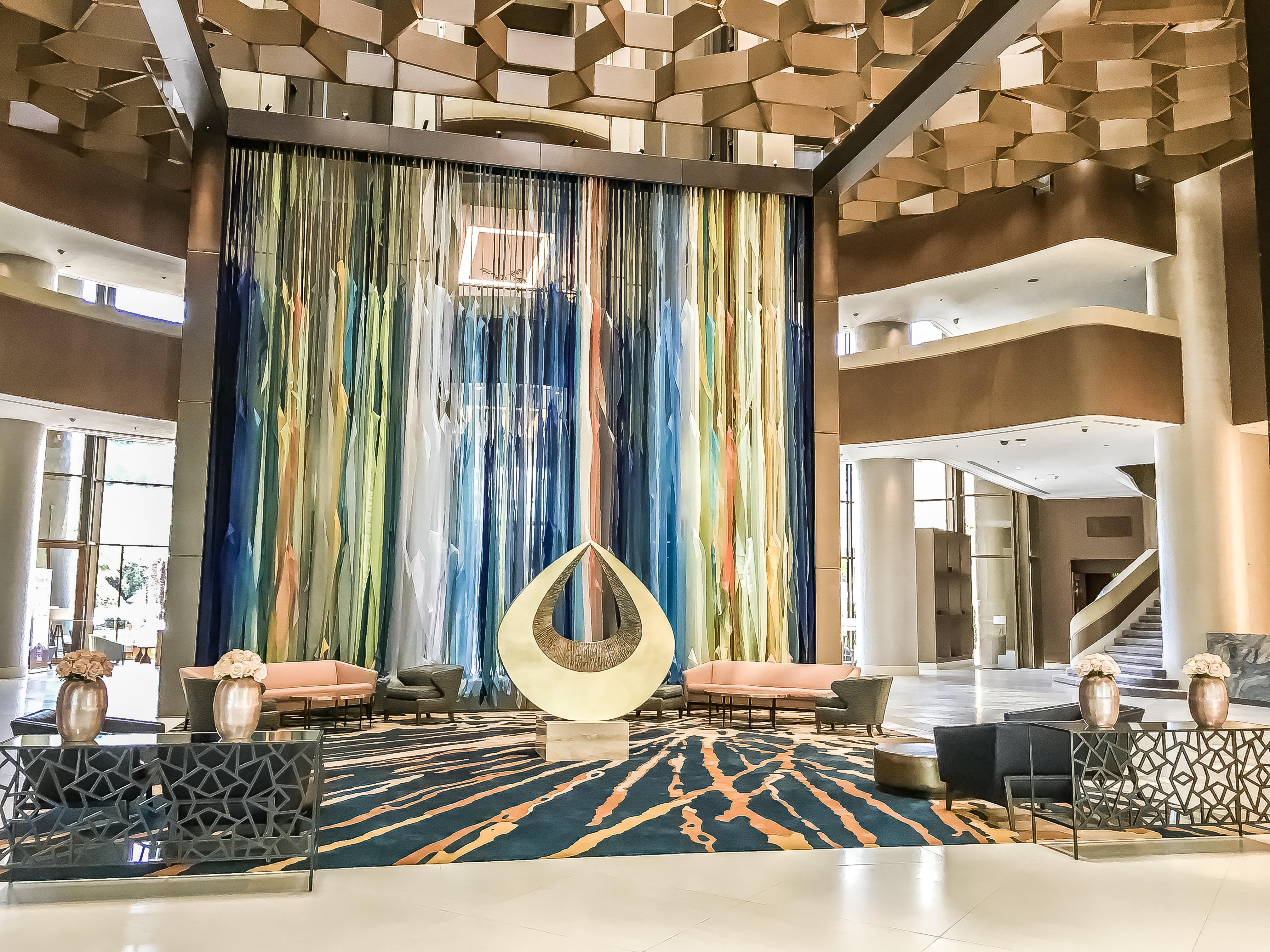 فندق Mandarin Oriental, سانتياغو المظهر الخارجي الصورة The lobby of the hotel