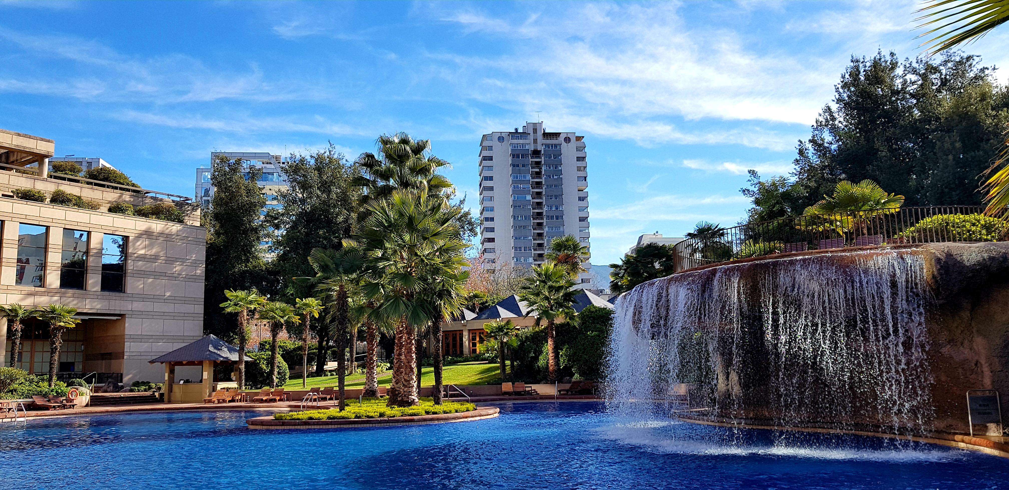 فندق Mandarin Oriental, سانتياغو المظهر الخارجي الصورة Fountains at the resort
