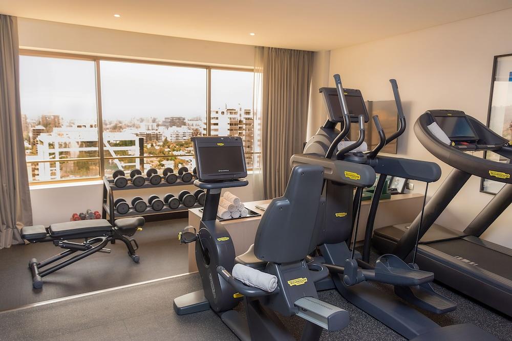 فندق Mandarin Oriental, سانتياغو المظهر الخارجي الصورة The gym at the hotel