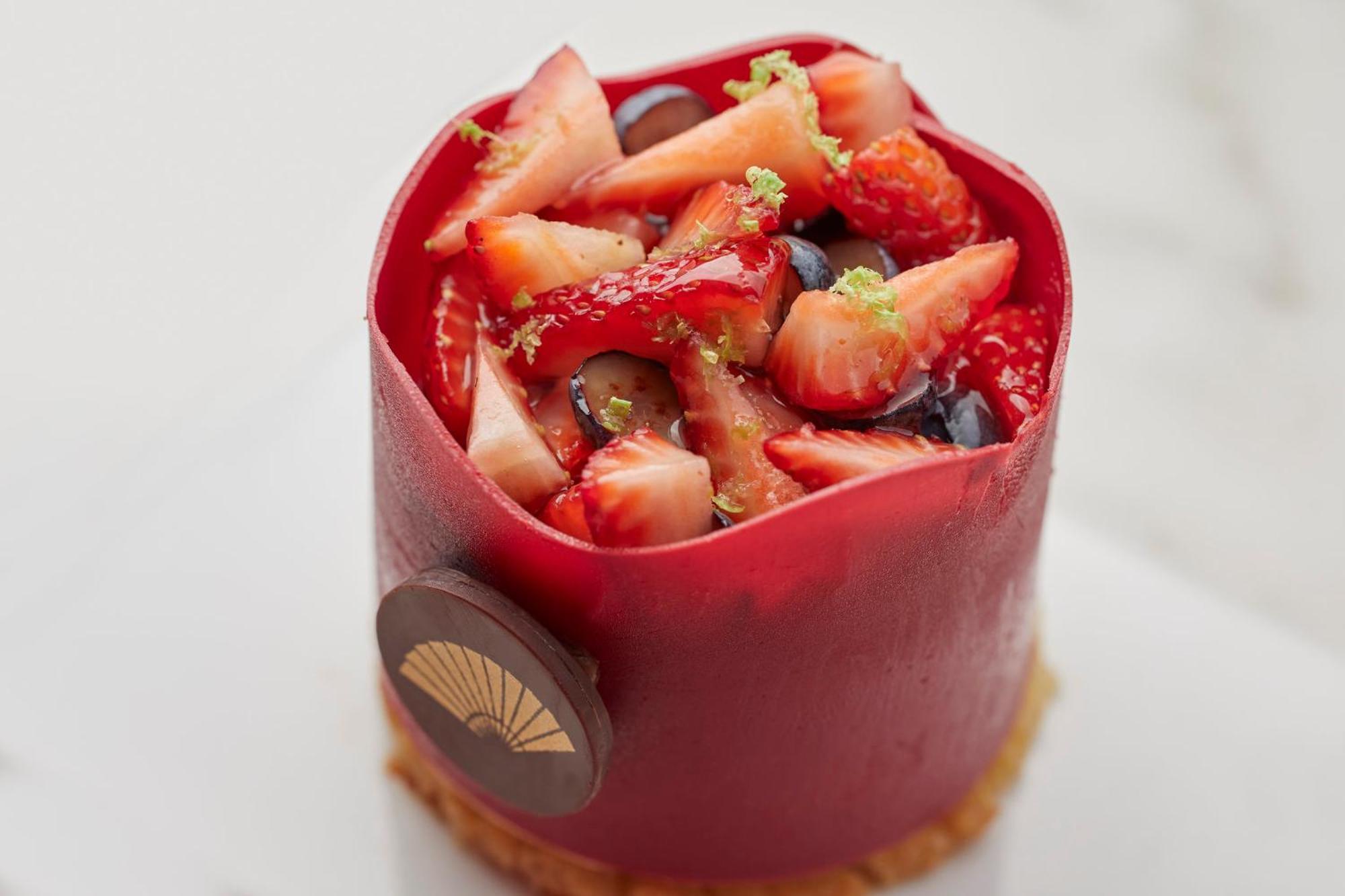 فندق Mandarin Oriental, سانتياغو المظهر الخارجي الصورة A fruit tart