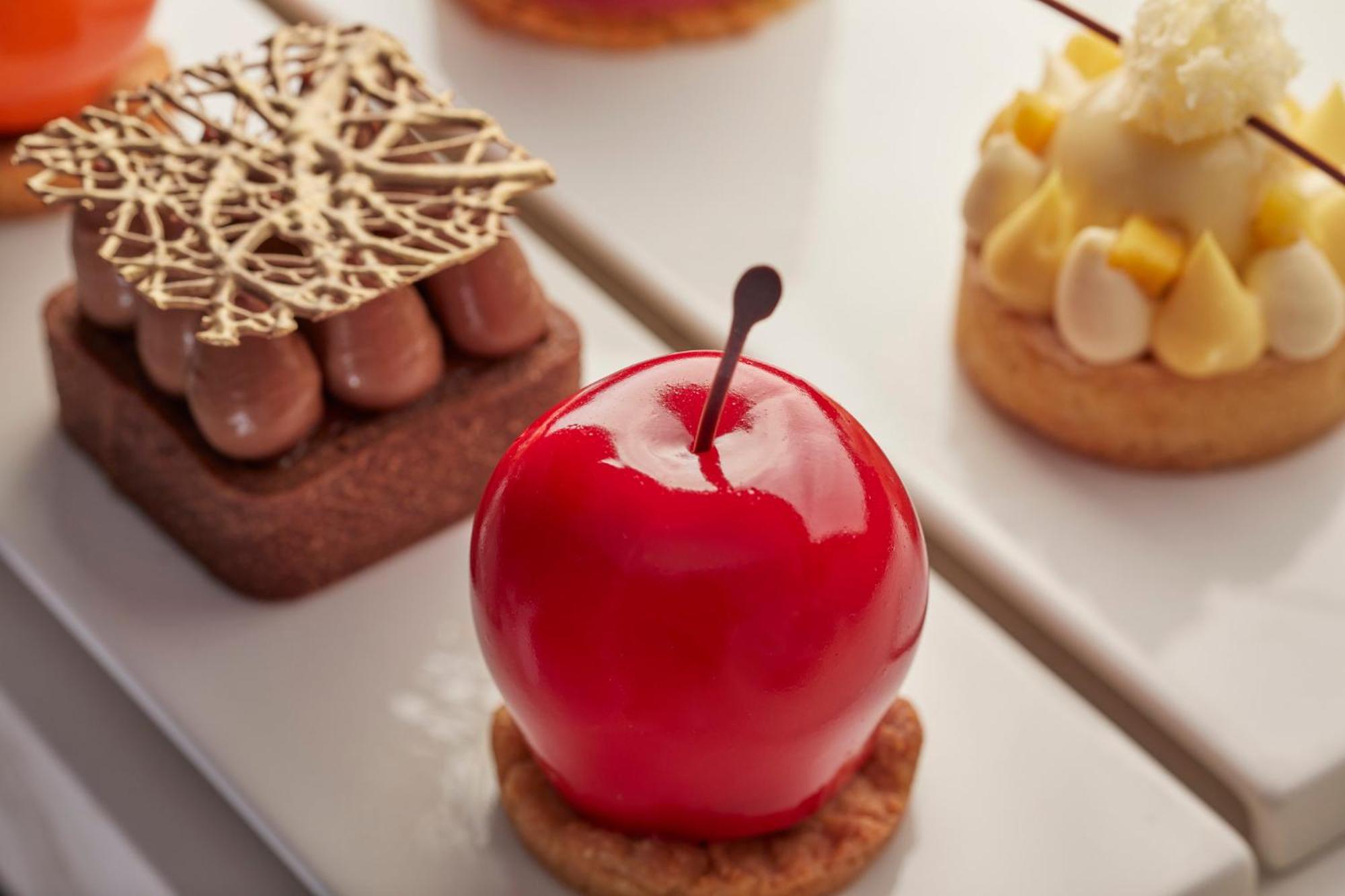 فندق Mandarin Oriental, سانتياغو المظهر الخارجي الصورة A glazed apple dessert