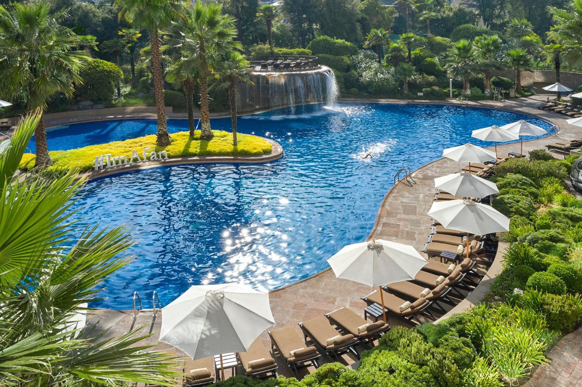 فندق Mandarin Oriental, سانتياغو المظهر الخارجي الصورة The pool at the Atlantis Paradise Island
